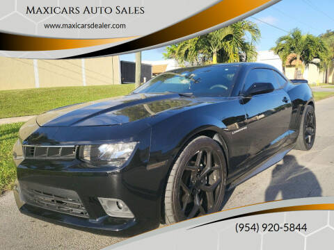 2014 Chevrolet Camaro for sale at Maxicars Auto Sales in West Park FL