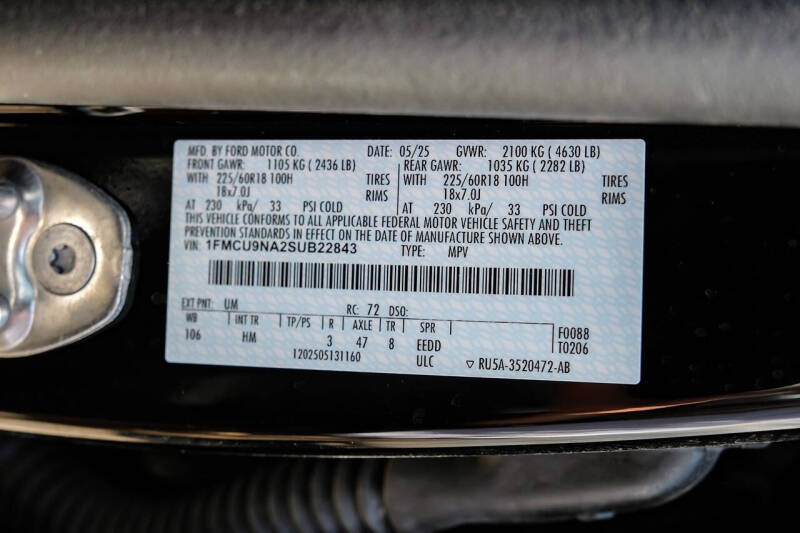 2025 Ford Escape ST-Line Select