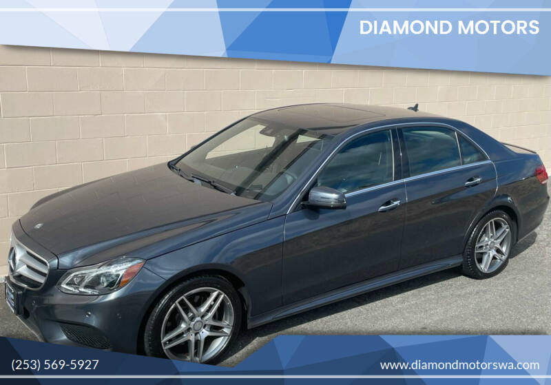 2016 Mercedes-Benz E-Class for sale at Diamond Motors in Lakewood WA
