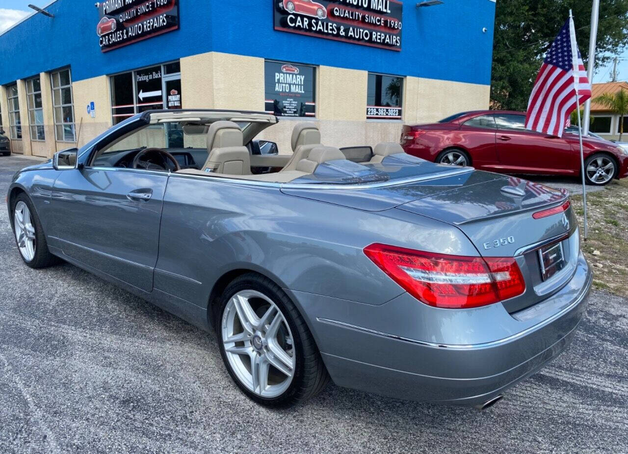 2012 Mercedes-Benz E-Class for sale at Primary Auto Mall in Fort Myers, FL