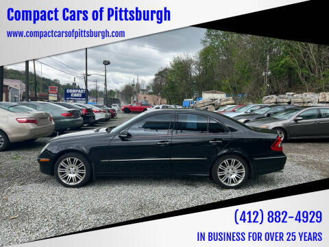 2007 Mercedes-Benz E-Class for sale at Compact Cars of Pittsburgh in Pittsburgh PA