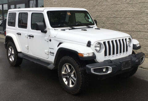 2021 Jeep Wrangler Unlimited for sale at THOMPSON MAZDA in Waterville ME