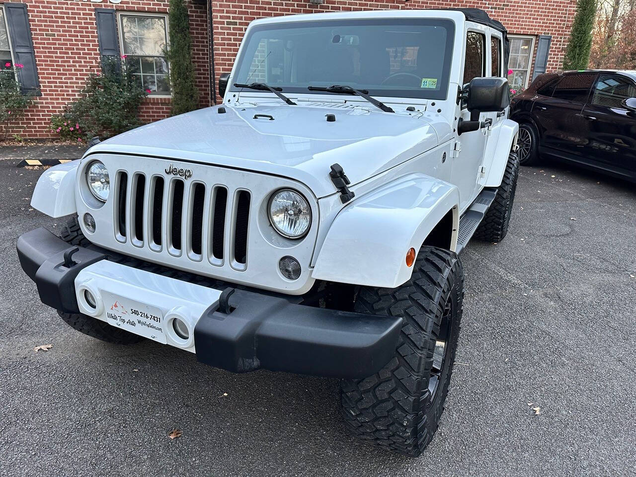 2016 Jeep Wrangler Unlimited for sale at White Top Auto in Warrenton, VA