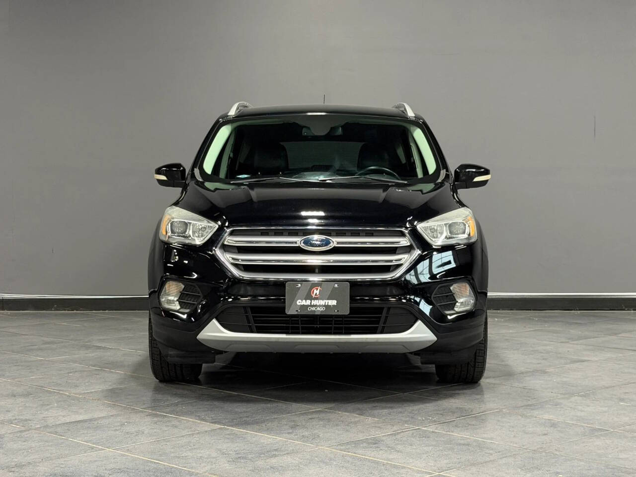 Black 2017 Ford Escape Titanium AWD Titanium 4dr SUV 2