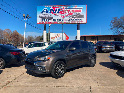 2018 Mitsubishi Outlander Sport for sale at ANF AUTO FINANCE in Houston TX