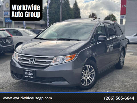 2013 Honda Odyssey for sale at Worldwide Auto Group in Auburn WA