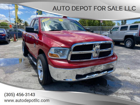 2010 Dodge Ram Pickup 1500 for sale at Vicky Auto Sales llc in Miami FL