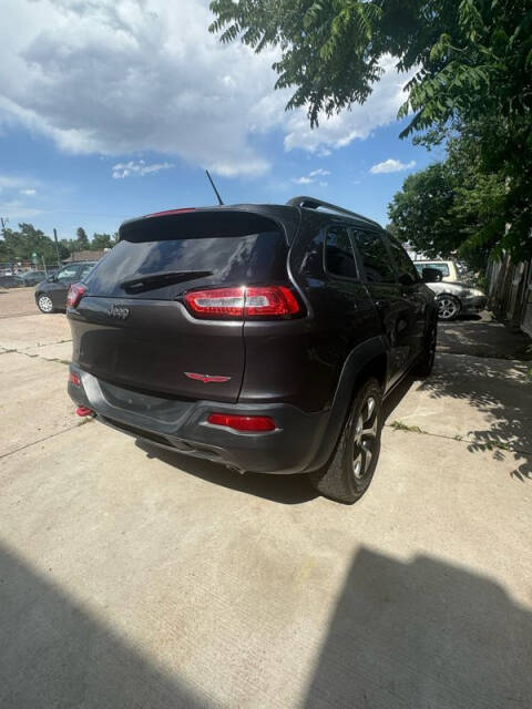 2014 Jeep Cherokee for sale at MARATHON AUTO in Denver, CO