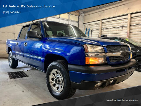2004 Chevrolet Silverado 1500 for sale at LA Auto & RV Sales and Service in Lapeer MI