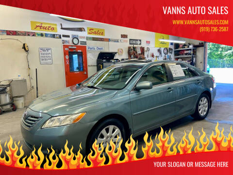 2009 Toyota Camry for sale at Vanns Auto Sales in Goldsboro NC