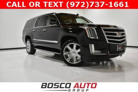 2018 Cadillac Escalade ESV for sale at Bosco Auto Group in Flower Mound TX
