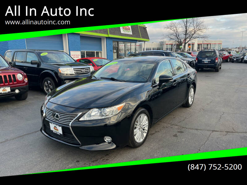 2014 Lexus ES 350 for sale at All In Auto Inc in Palatine IL