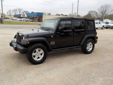 2017 Jeep Wrangler Unlimited for sale at Young's Motor Company Inc. in Benson NC