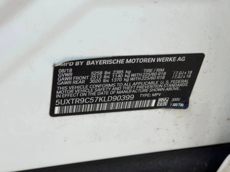 2019 BMW X3 xDrive30i