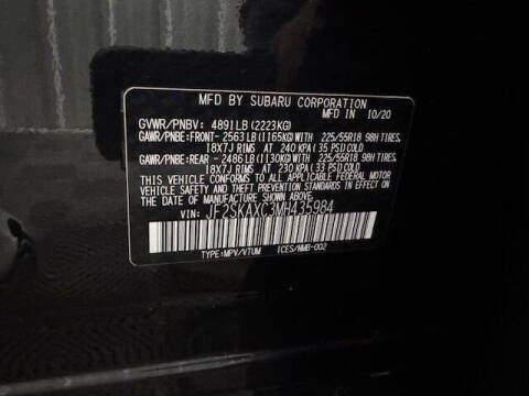 2021 Subaru Forester Touring