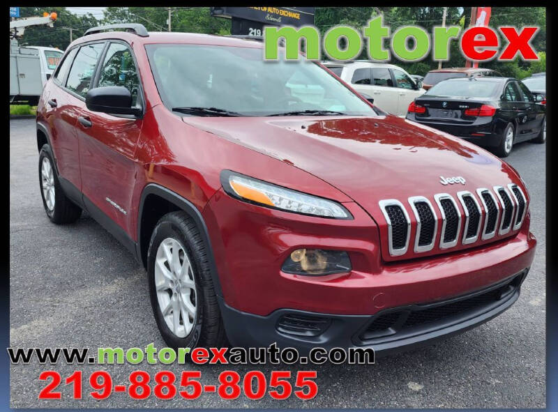 2016 Jeep Cherokee for sale at Motorex Auto Sales in Schererville IN