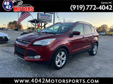 2015 Ford Escape for sale at 4042 Motorsports in Willow Spring NC