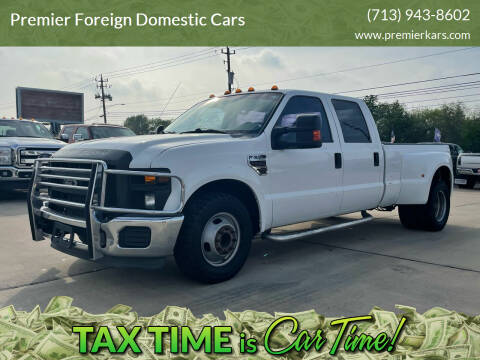 2010 Ford F-350 Super Duty for sale at Premier Foreign Domestic Cars in Houston TX
