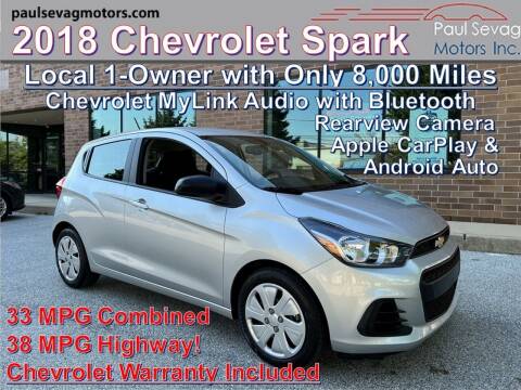 2018 Chevrolet Spark for sale at Paul Sevag Motors Inc in West Chester PA
