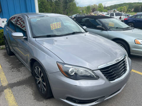 2013 Chrysler 200 for sale at BURNWORTH AUTO INC in Windber PA