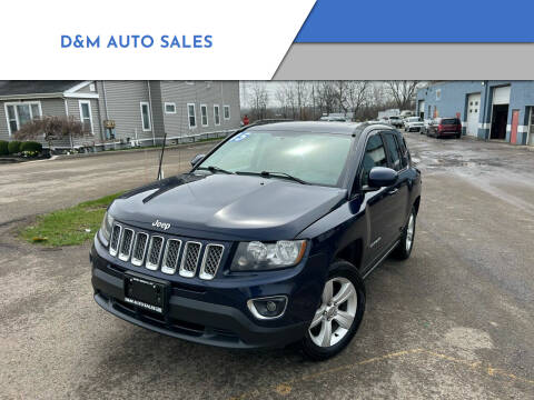 2015 Jeep Compass for sale at D&M AUTO SALES in West Seneca NY