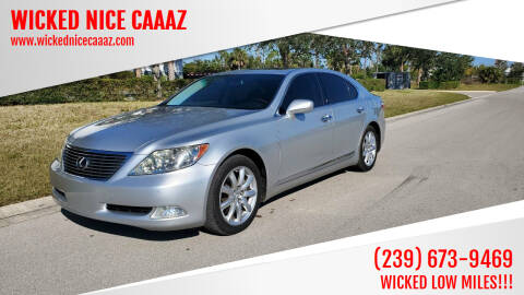 2009 Lexus LS 460 for sale at WICKED NICE CAAAZ in Cape Coral FL
