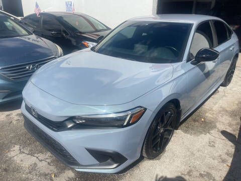 2022 Honda Civic for sale at KINGS AUTO SALES in Hollywood FL
