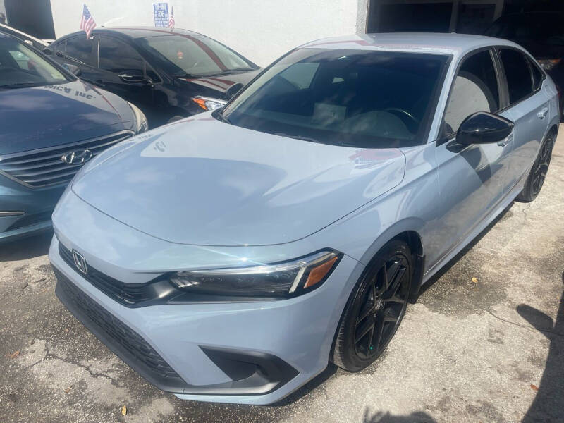 2022 Honda Civic for sale at KINGS AUTO SALES in Hollywood FL
