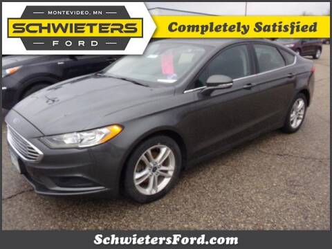 2018 Ford Fusion for sale at Schwieters Ford of Montevideo in Montevideo MN
