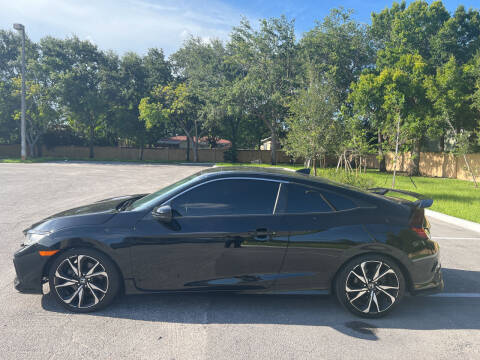 2018 Honda Civic for sale at Eden Cars Inc in Hollywood FL