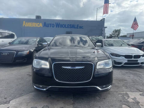 2019 Chrysler 300 for sale at America Auto Wholesale Inc in Miami FL