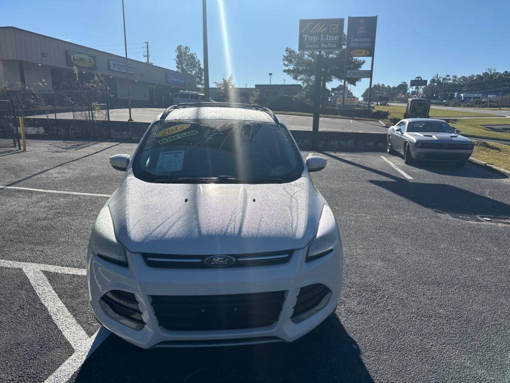 Off white 2013 Ford Escape SEL AWD SEL 4dr SUV 2