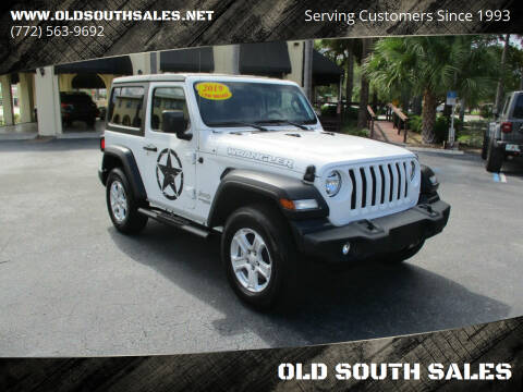 2019 Jeep Wrangler for sale at OLD SOUTH SALES in Vero Beach FL