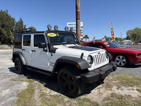 2015 Jeep Wrangler Unlimited for sale at Palm Auto Sales in West Melbourne FL