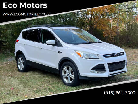 2013 Ford Escape for sale at Eco Motors in Cropseyville NY