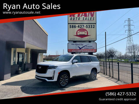 2022 Cadillac Escalade for sale at Ryan Auto Sales in Warren MI