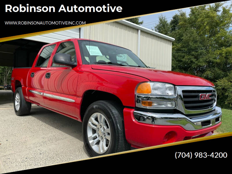 2007 GMC Sierra 1500 Classic for sale at Robinson Automotive in Albemarle NC