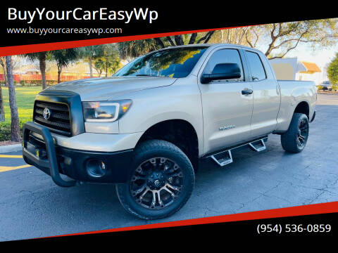 2007 Toyota Tundra for sale at BuyYourCarEasyWp in Fort Myers FL