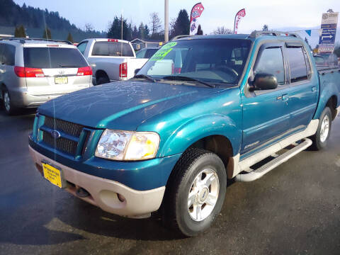 2002 Ford Explorer Sport Trac for sale at KENT GRAND AUTO SALES LLC in Kent WA