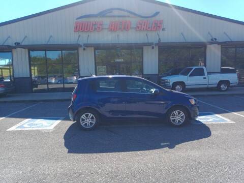2013 Chevrolet Sonic for sale at DOUG'S AUTO SALES INC in Pleasant View TN
