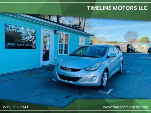 2013 Hyundai Elantra for sale at Timeline Motors LLC in Clayton NC