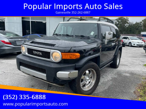 2007 Toyota FJ Cruiser for sale at Popular Imports Auto Sales in Gainesville FL