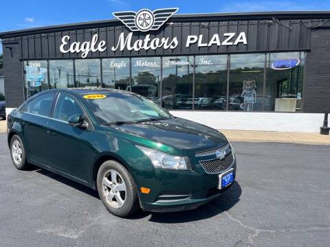 2014 Chevrolet Cruze for sale at Eagle Motors in Hamilton OH