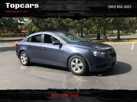 2014 Chevrolet Cruze for sale at Topcars in Wilsonville OR