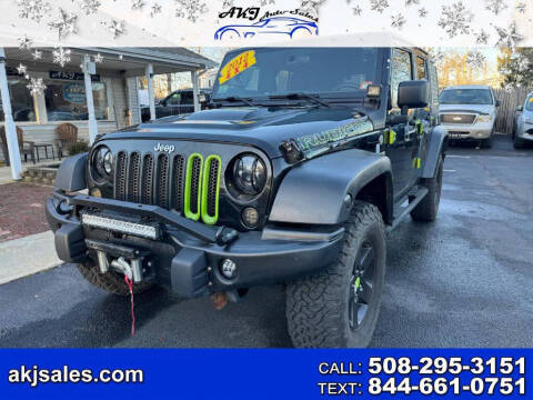 2012 Jeep Wrangler Unlimited for sale at AKJ Auto Sales in West Wareham MA