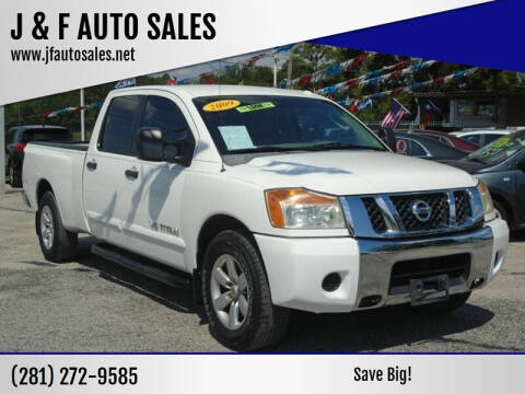 2008 Nissan Titan for sale at J & F AUTO SALES in Houston TX