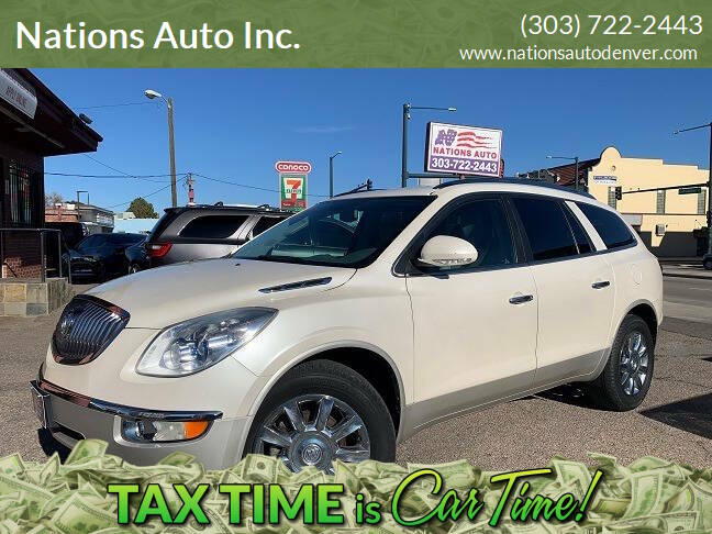 2012 Buick Enclave for sale at Nations Auto Inc. in Denver CO