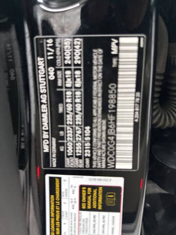 2017 Mercedes-Benz GLC GLC 300