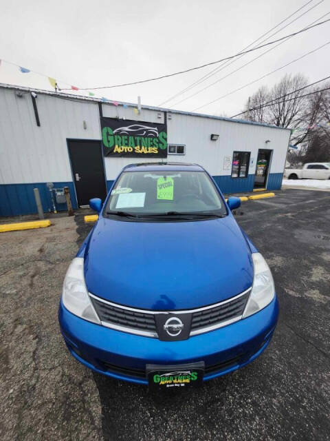 2008 Nissan Versa for sale at GREATNESS AUTO SALES in Green Bay, WI