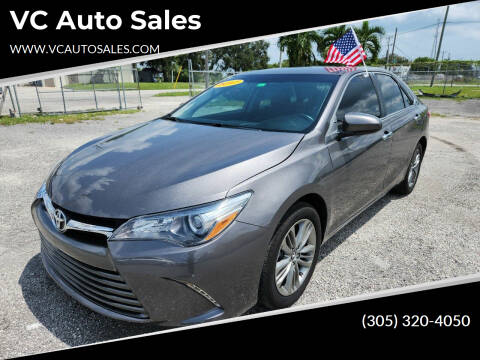 2017 Toyota Camry for sale at VC Auto Sales in Miami FL
